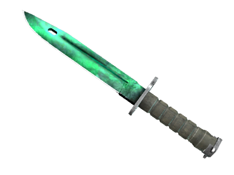 green knife